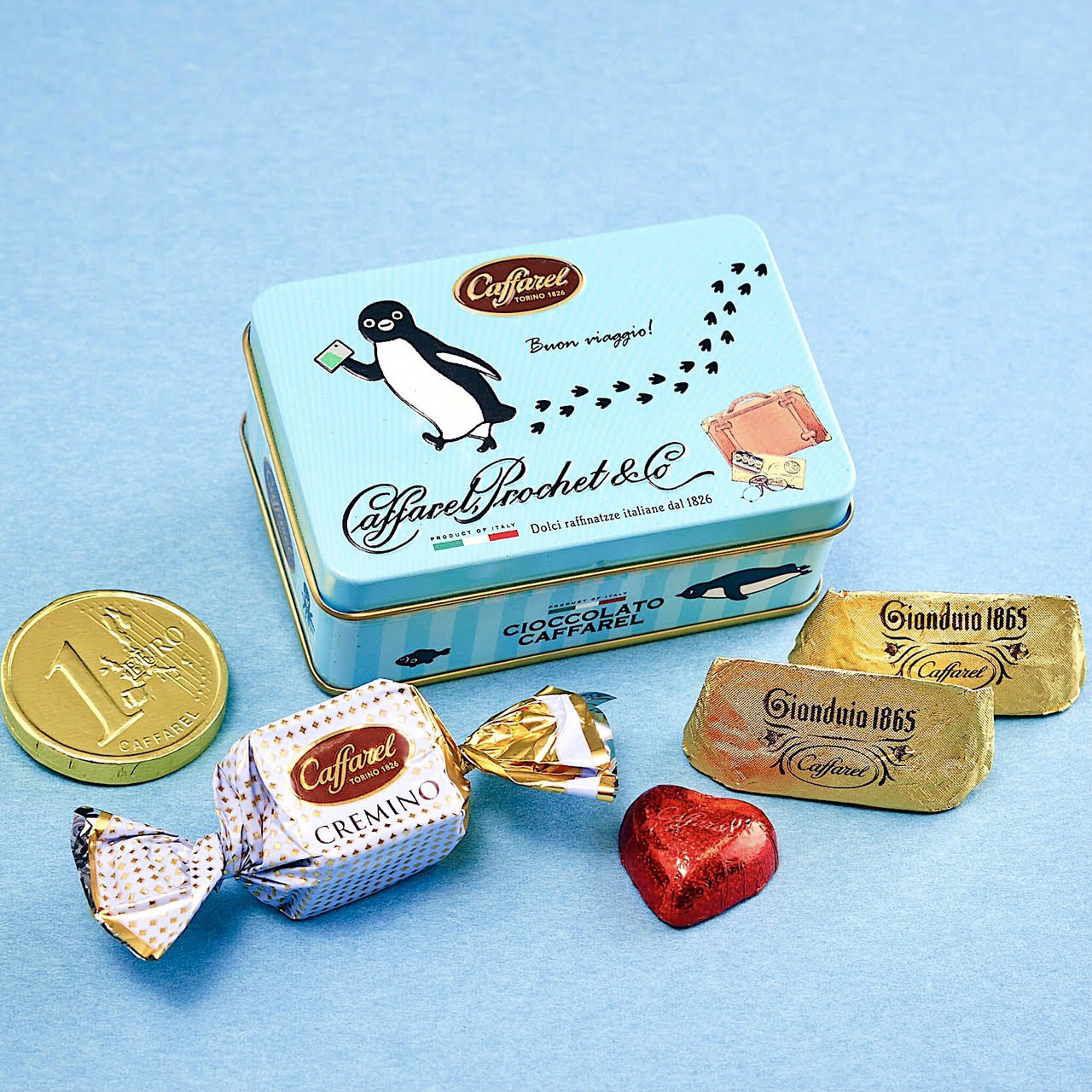 東京駅限定 カファレル Suicaのペンギン缶 発売中 公式通販 カファレル Caffarel イタリアチョコレートブランド